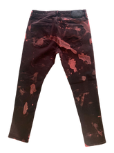 Load image into Gallery viewer, Red-Stripe Jeans